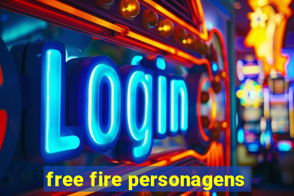 free fire personagens