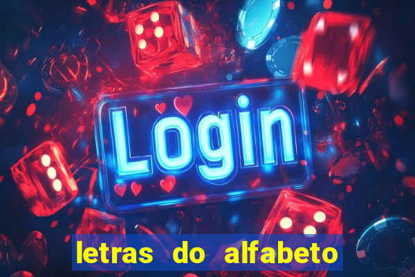 letras do alfabeto personalizadas para imprimir