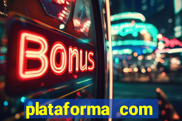 plataforma com porcentagem de ganhos