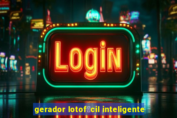 gerador lotof谩cil inteligente