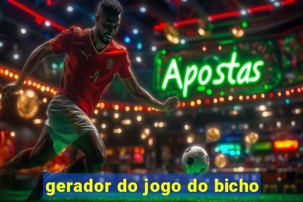 gerador do jogo do bicho