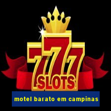 motel barato em campinas