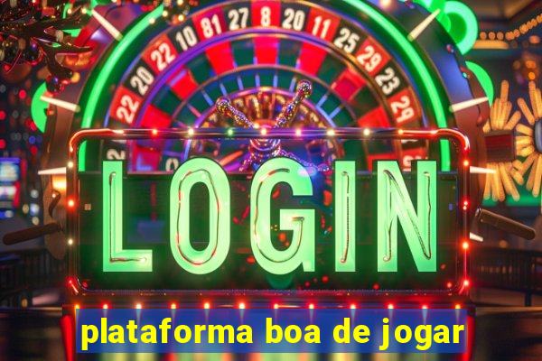 plataforma boa de jogar