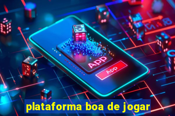 plataforma boa de jogar