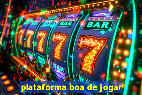 plataforma boa de jogar