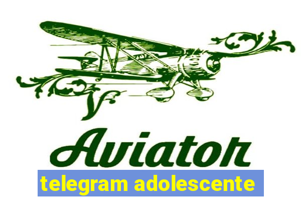 telegram adolescente