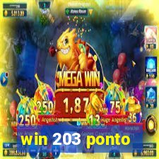 win 203 ponto