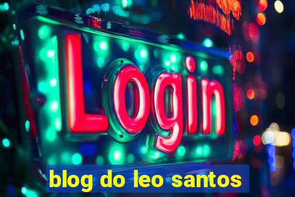 blog do leo santos