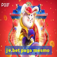 je.bet paga mesmo