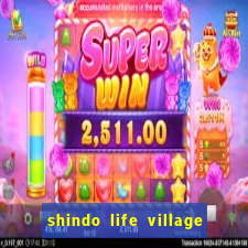 shindo life village blaze private server codes