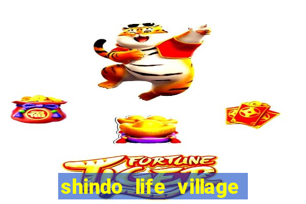 shindo life village blaze private server codes