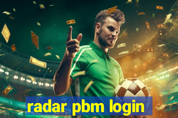 radar pbm login