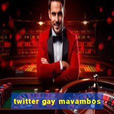 twitter gay mavambos