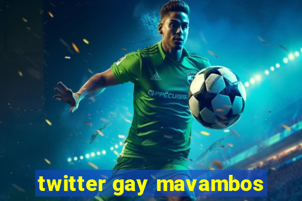 twitter gay mavambos