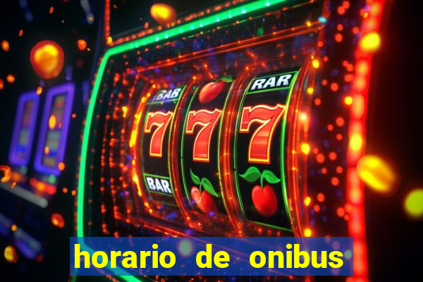 horario de onibus santos dumont x juiz de fora