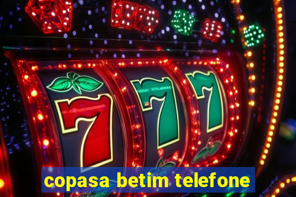 copasa betim telefone