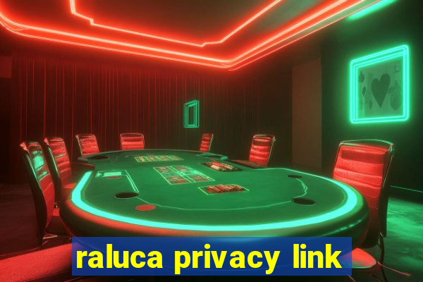 raluca privacy link