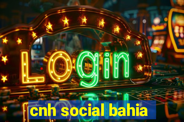 cnh social bahia