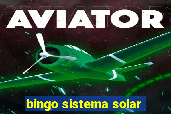 bingo sistema solar