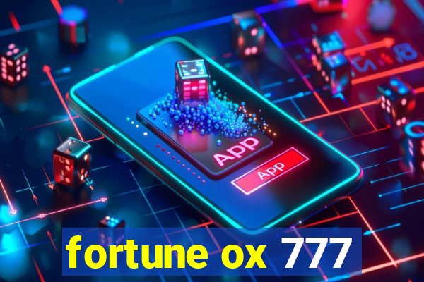 fortune ox 777