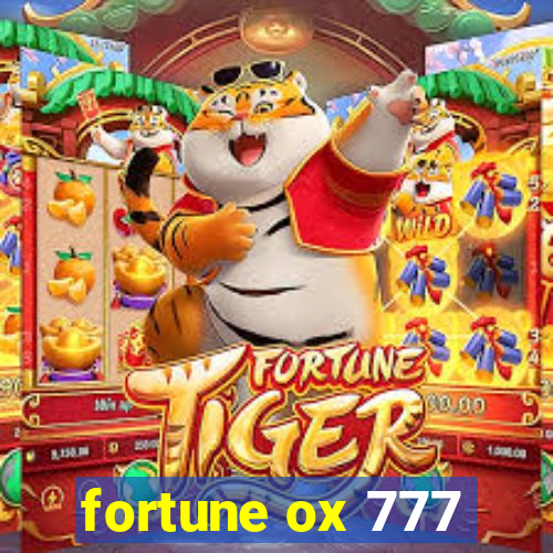 fortune ox 777