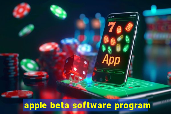 apple beta software program