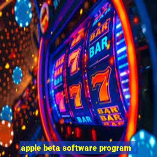 apple beta software program