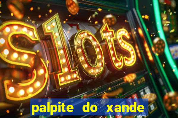 palpite do xande para hoje