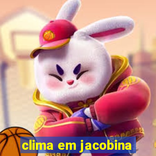 clima em jacobina