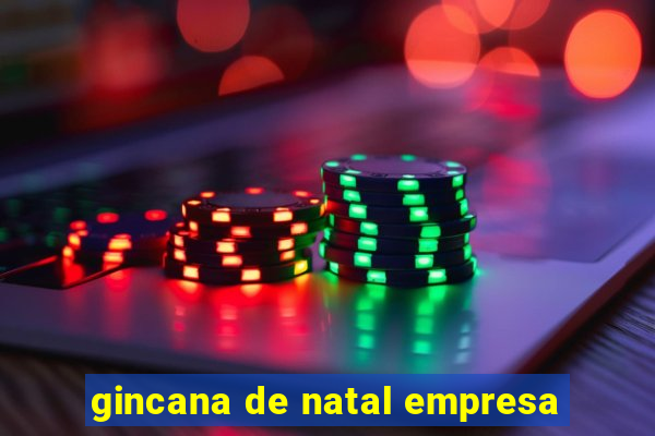 gincana de natal empresa