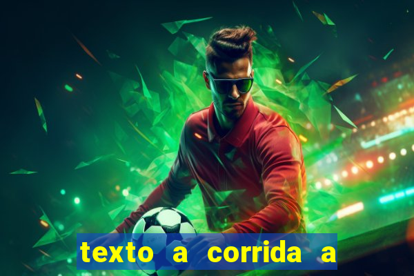 texto a corrida a lagarta lili