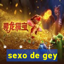 sexo de gey