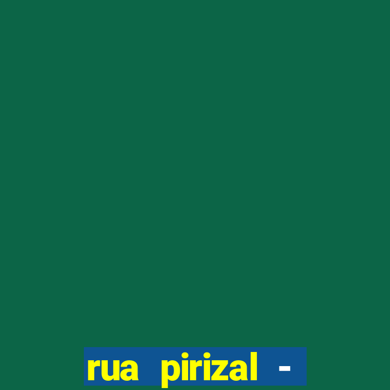 rua pirizal - vasco da gama, recife - pe