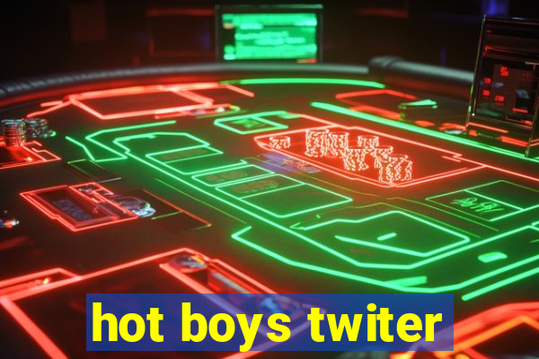 hot boys twiter