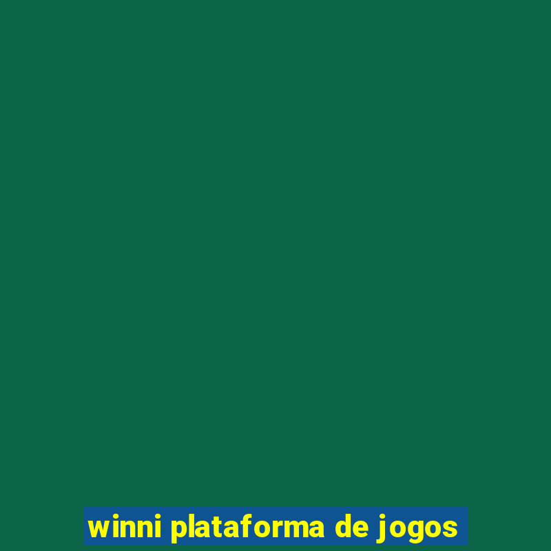 winni plataforma de jogos