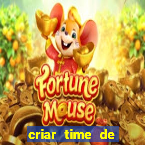 criar time de futebol simulador