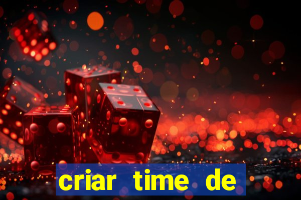 criar time de futebol simulador