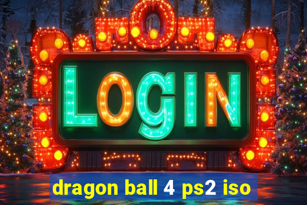 dragon ball 4 ps2 iso