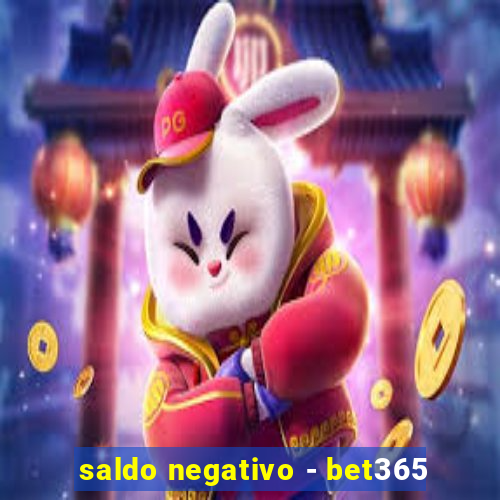 saldo negativo - bet365