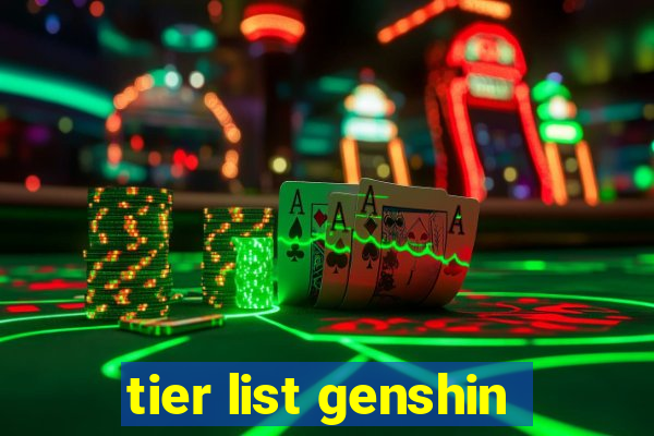 tier list genshin