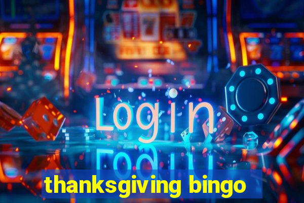 thanksgiving bingo