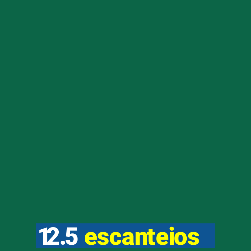 12.5 escanteios