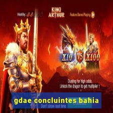 gdae concluintes bahia