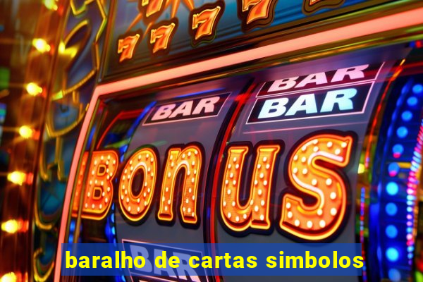 baralho de cartas simbolos