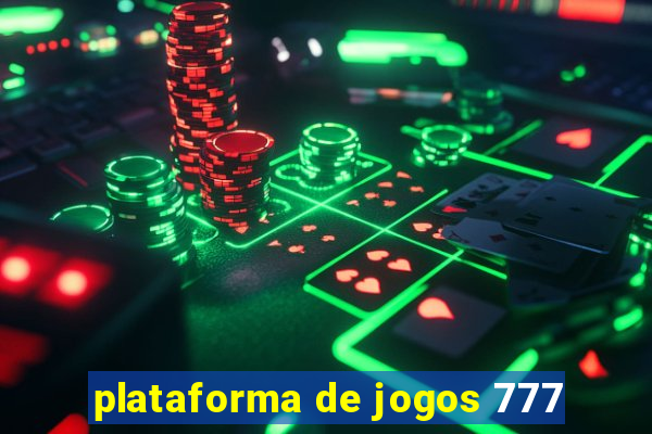 plataforma de jogos 777