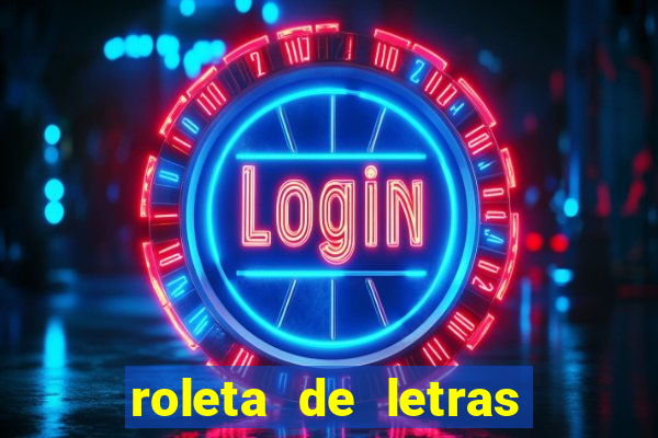 roleta de letras stop online