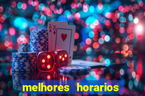 melhores horarios pagantes fortune tiger