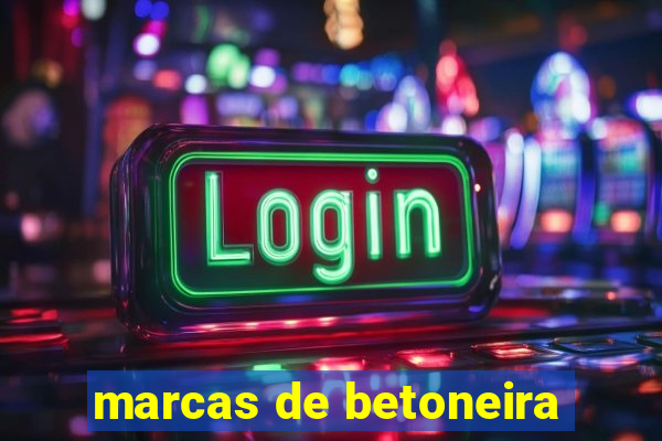 marcas de betoneira