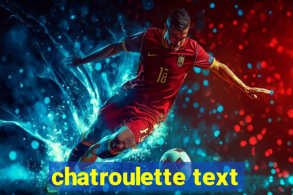 chatroulette text