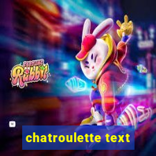 chatroulette text